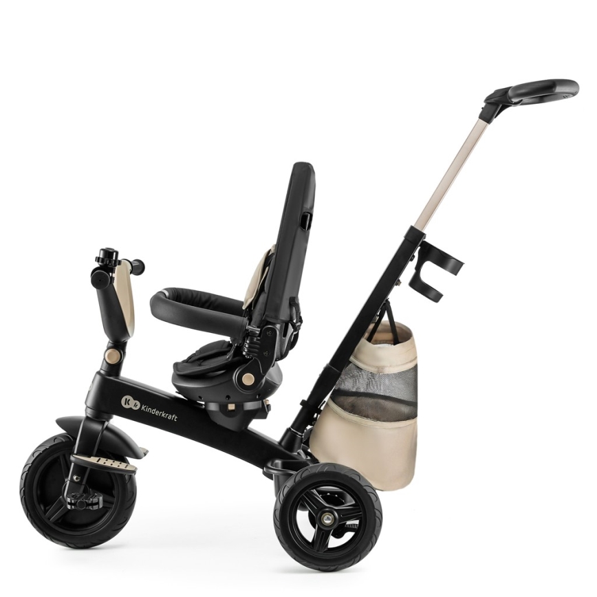 KINDERKRAFT - 5-in-1 EASYTWIST lasten kolmipyörä, beige