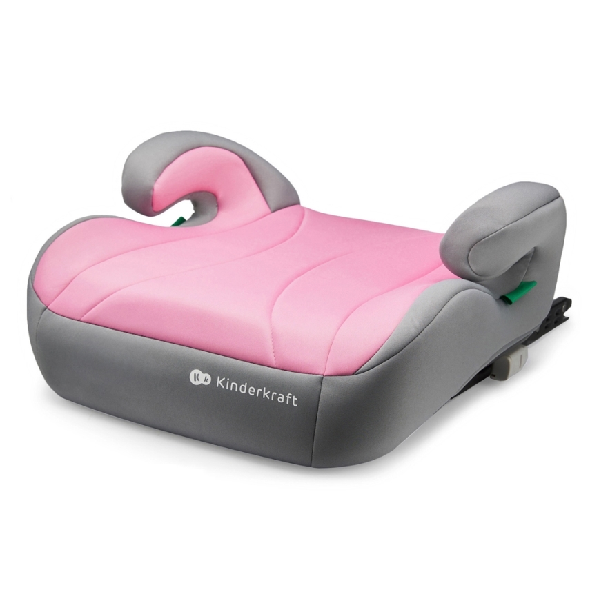 KINDERKRAFT - Auton korokeistuin I-BOOST i-Koko 135-150 cm vaaleanpunainen