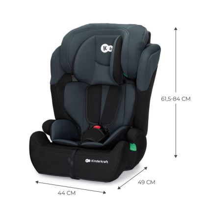 KINDERKRAFT - Autonistuin COMFORT UP i-Koko (76-150 cm) tumma