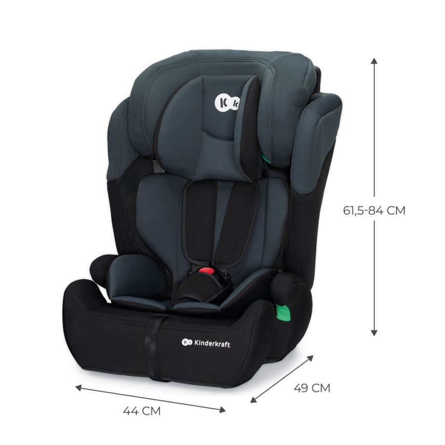 KINDERKRAFT - Autonistuin COMFORT UP i-Koko (76-150 cm) tumma