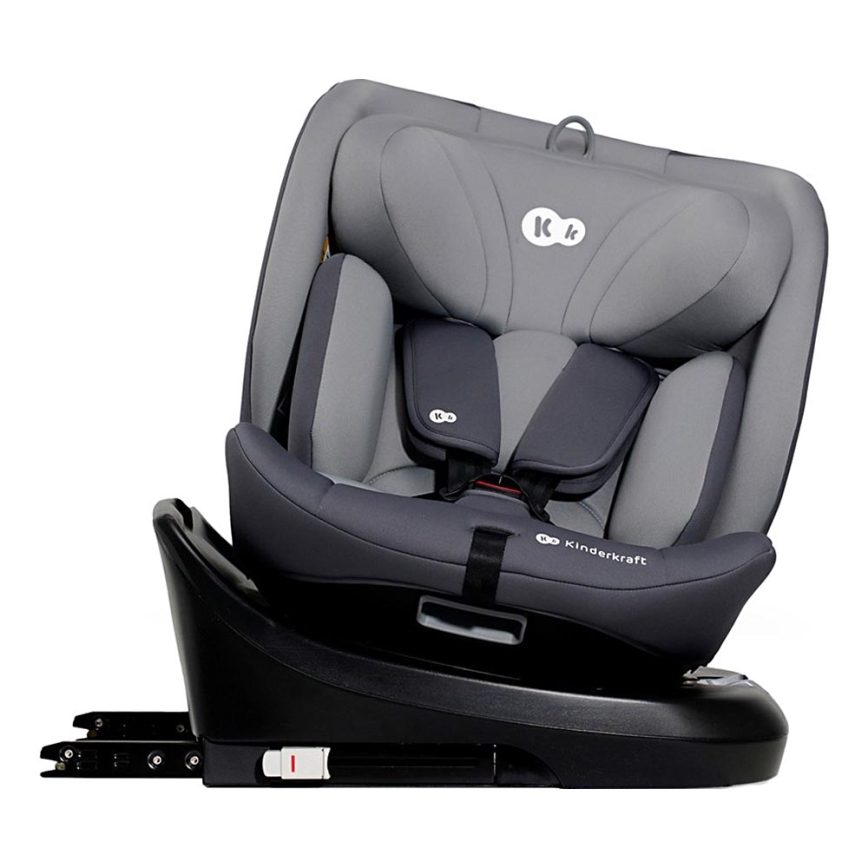 KINDERKRAFT - Autonistuin I-GROW i-Koko (40-150 cm) harmaa