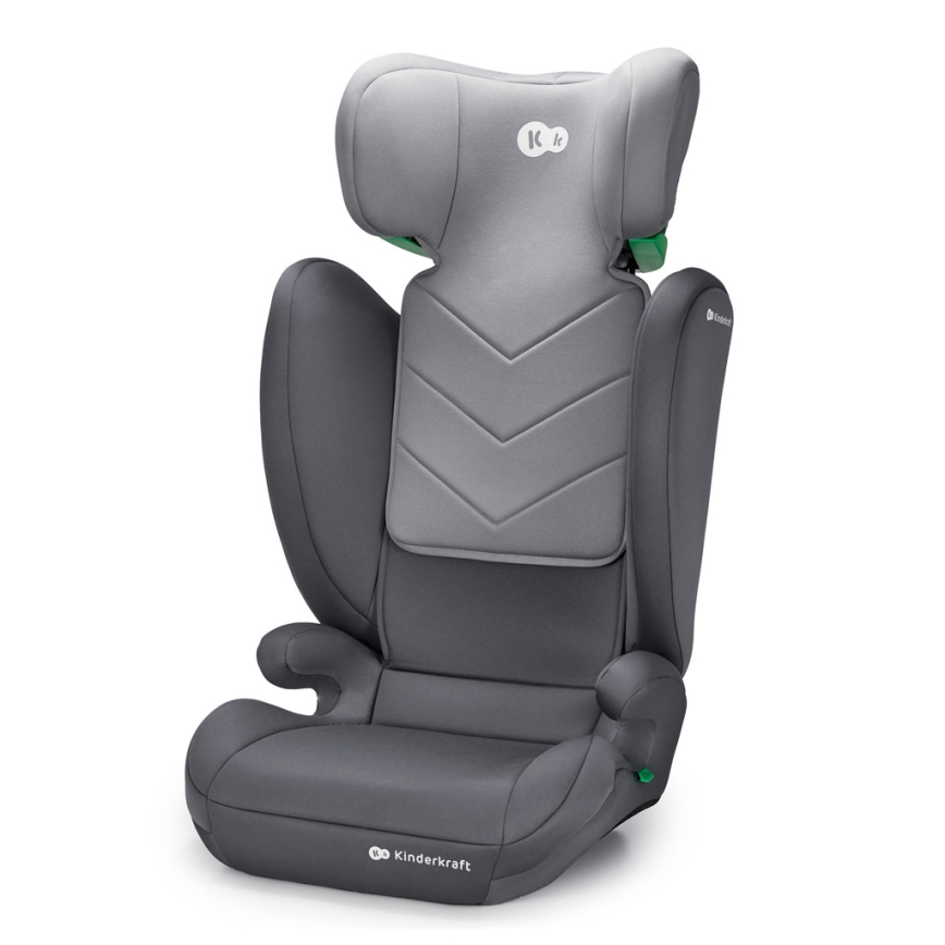 KINDERKRAFT - Autonistuin I-SPARK i-Koko (100-150 cm) harmaa