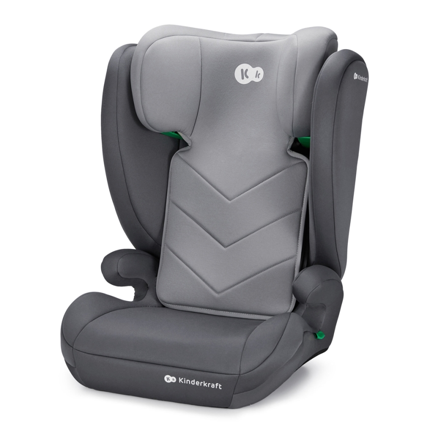 KINDERKRAFT - Autonistuin I-SPARK i-Koko (100-150 cm) harmaa