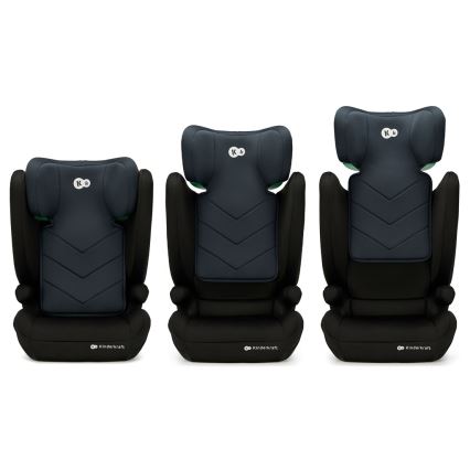 KINDERKRAFT - Autonistuin I-SPARK i-Koko (100-150 cm) musta