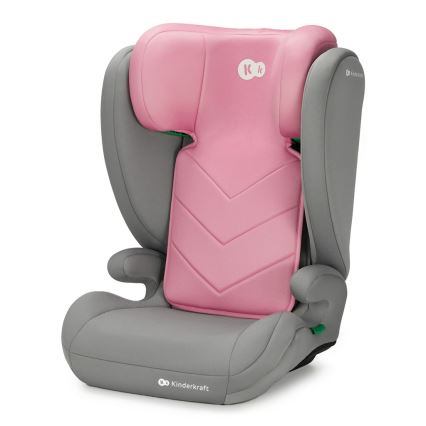 KINDERKRAFT - Autonistuin I-SPARK i-Koko (100-150 cm) vaaleanpunainen