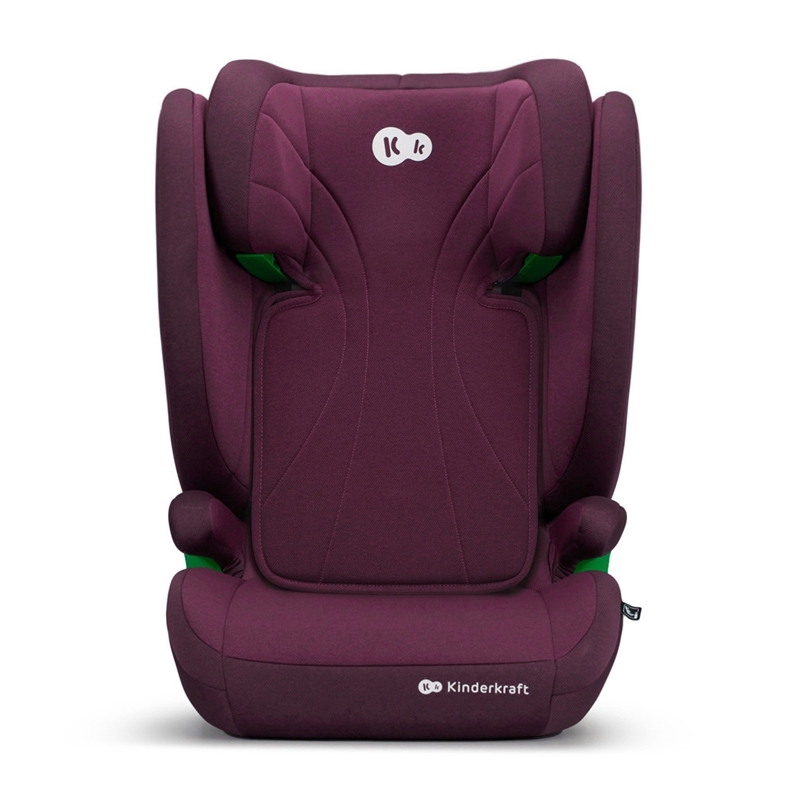 KINDERKRAFT - Autonistuin JUNIOR FIX 2 (100-150 cm) Cherry pearl