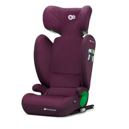 KINDERKRAFT - Autonistuin JUNIOR FIX 2 (100-150 cm) Cherry pearl