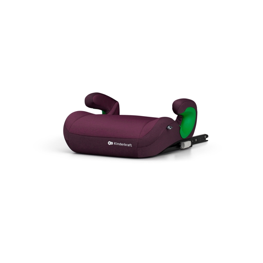 KINDERKRAFT - Autonistuin JUNIOR FIX 2 (100-150 cm) Cherry pearl
