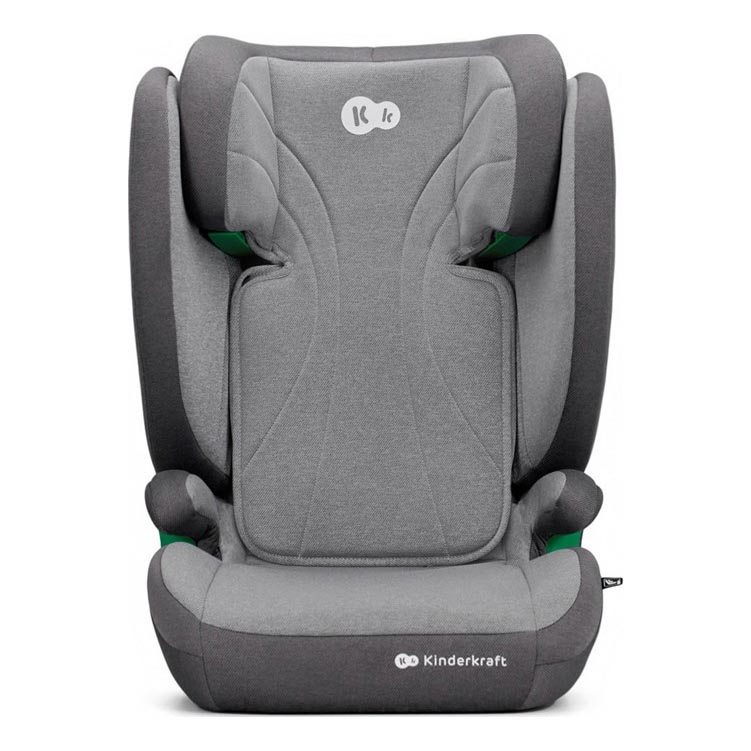 KINDERKRAFT - Autonistuin JUNIOR FIX 2 (100-150 cm) Raketti harmaa
