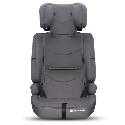 KINDERKRAFT - Autonistuin SAFETY FIX 2 i-Koko (76-150 cm) harmaa
