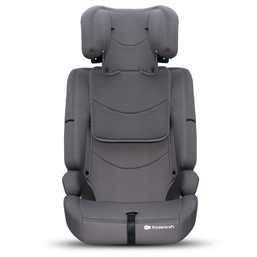 KINDERKRAFT - Autonistuin SAFETY FIX 2 i-Koko (76-150 cm) harmaa