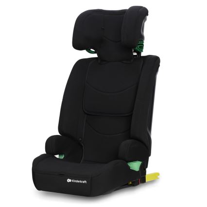 KINDERKRAFT - Autonistuin SAFETY FIX 2 i-Koko (76-150 cm) musta
