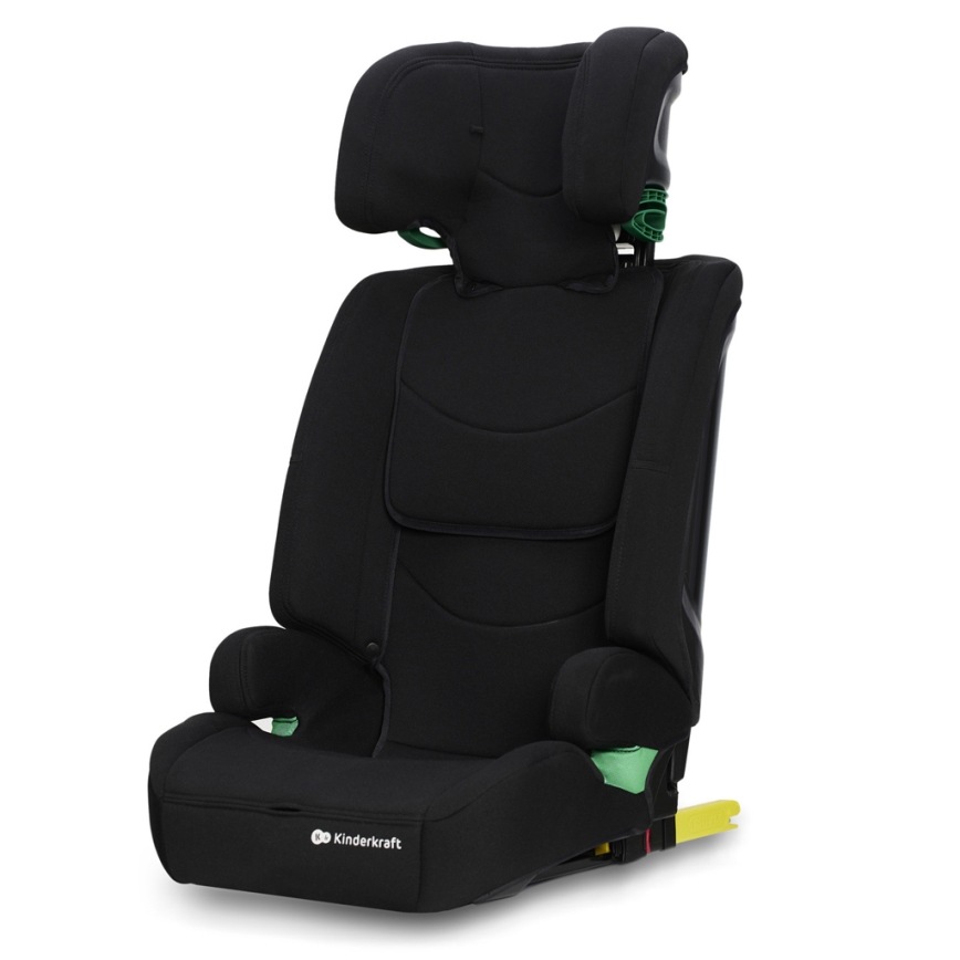 KINDERKRAFT - Autonistuin SAFETY FIX 2 i-Koko (76-150 cm) musta