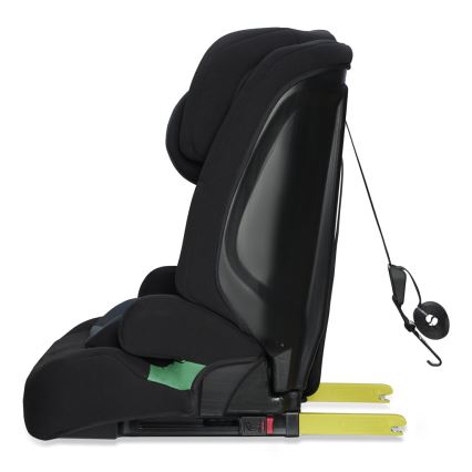 KINDERKRAFT - Autonistuin SAFETY FIX 2 i-Koko (76-150 cm) musta