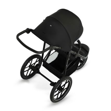 KINDERKRAFT - Urheilullinen lastenrattaat HELSI2 musta