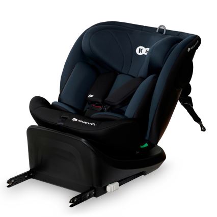 KINDERKRAFT - Turvaistuin I-GROW i-Size (40-150 cm) musta