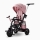 KINDERKRAFT - Lasten kolmipyörä 5v1 EASYTWIST pinkki/musta