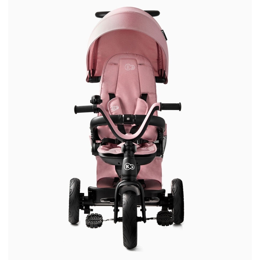 KINDERKRAFT - Lasten kolmipyörä 5v1 EASYTWIST pinkki/musta