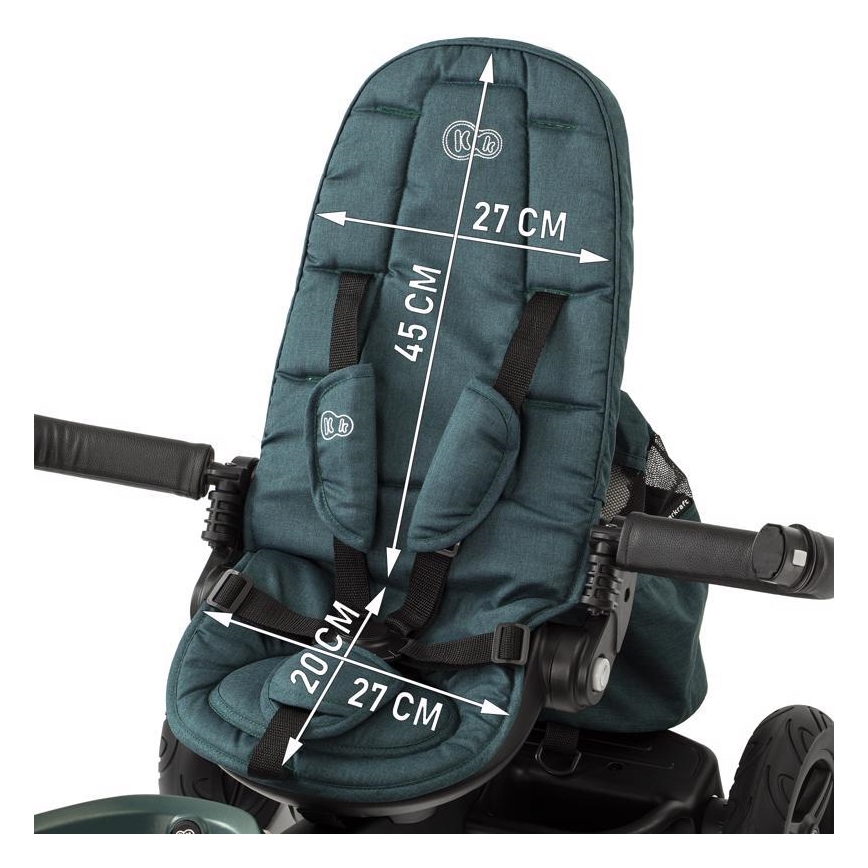 KINDERKRAFT - Lasten kolmipyörä 5v1 EASYTWIST pinkki/musta