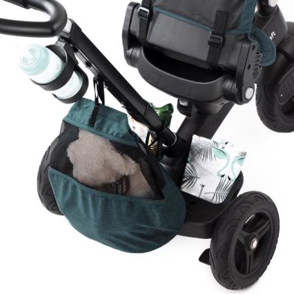 KINDERKRAFT - Lasten kolmipyörä 5v1 EASYTWIST vihreä/musta