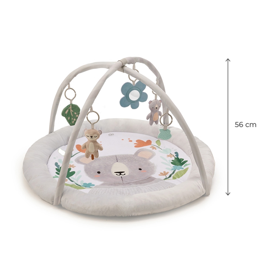KINDERKRAFT - Lasten leikkimatto COZYPLAY harmaa