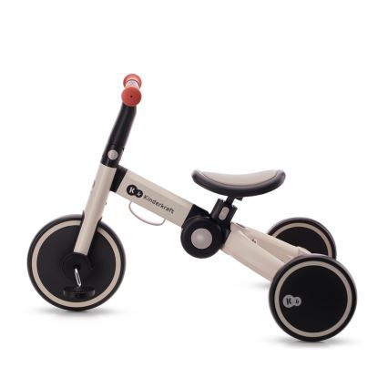 KINDERKRAFT - Lasten potkupyörä 3in1 4TRIKE harmaa