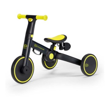 KINDERKRAFT - Lasten potkupyörä 3in1 4TRIKE keltainen/musta