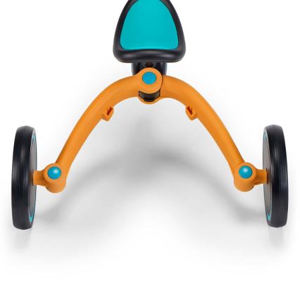 KINDERKRAFT - Lasten potkupyörä 3in1 4TRIKE keltainen/turkoosi