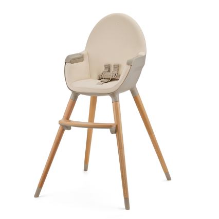 KINDERKRAFT - Lasten ruokapöydän tuoli FINI2 pyökki/beige