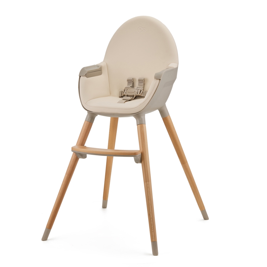 KINDERKRAFT - Lasten ruokapöydän tuoli FINI2 pyökki/beige