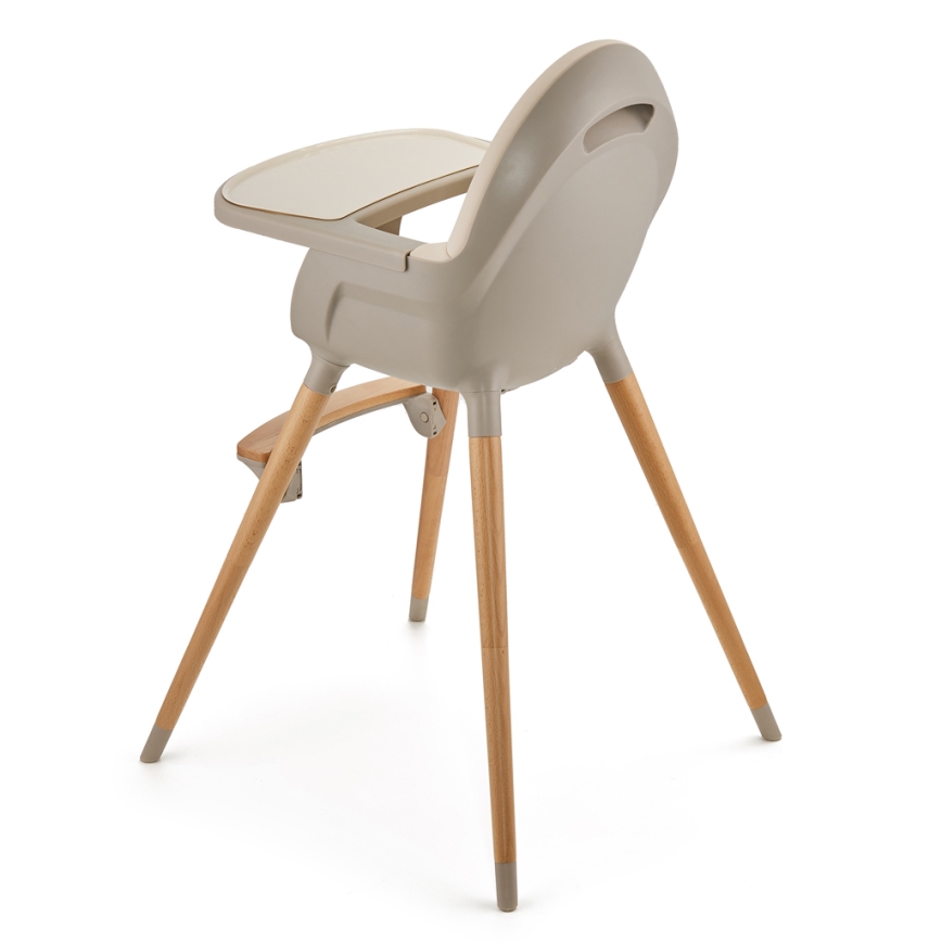 KINDERKRAFT - Lasten ruokapöydän tuoli FINI2 pyökki/beige