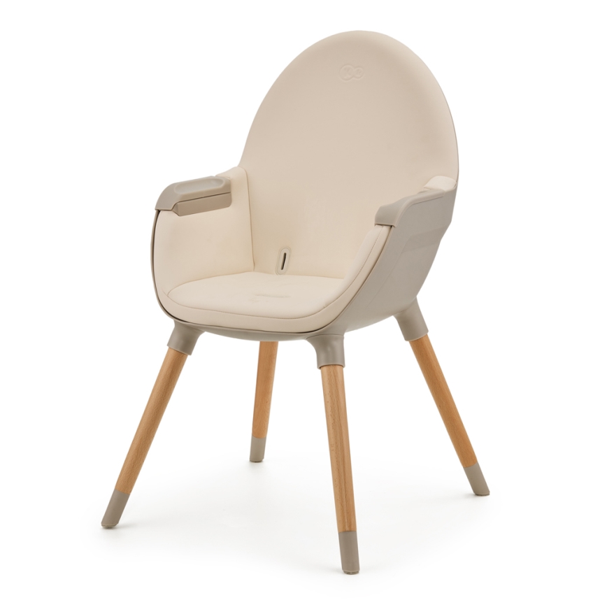 KINDERKRAFT - Lasten ruokapöydän tuoli FINI2 pyökki/beige