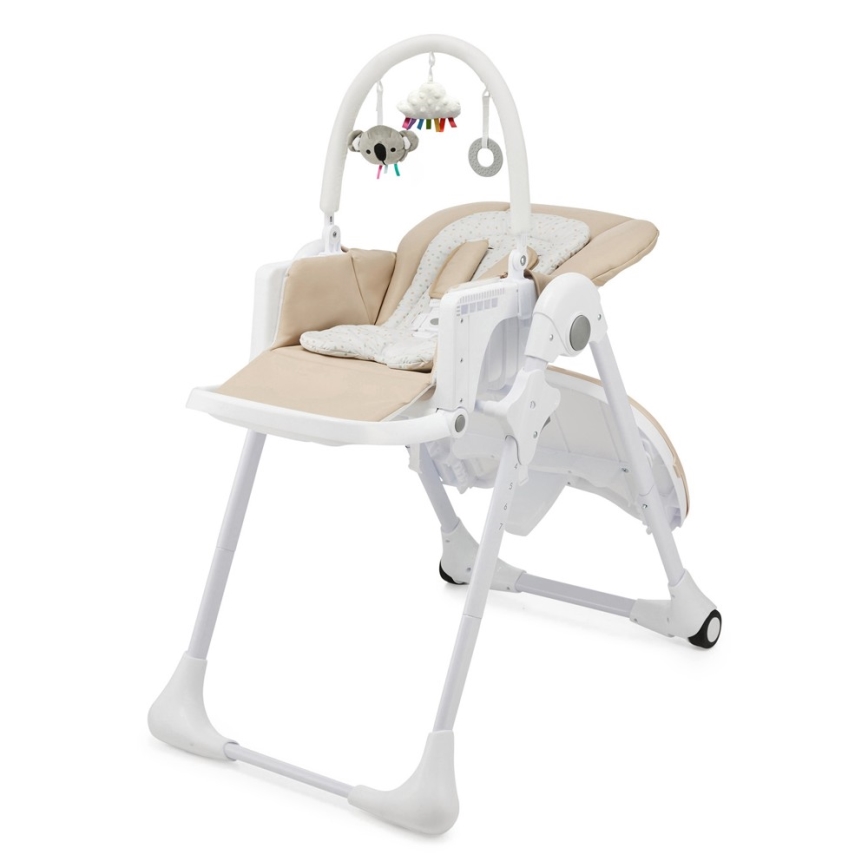 KINDERKRAFT - Lasten ruokapöydän tuoli TUMMIE beige