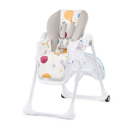 KINDERKRAFT - Lasten ruokapöydän tuoli YUMMY beige/valkoinen