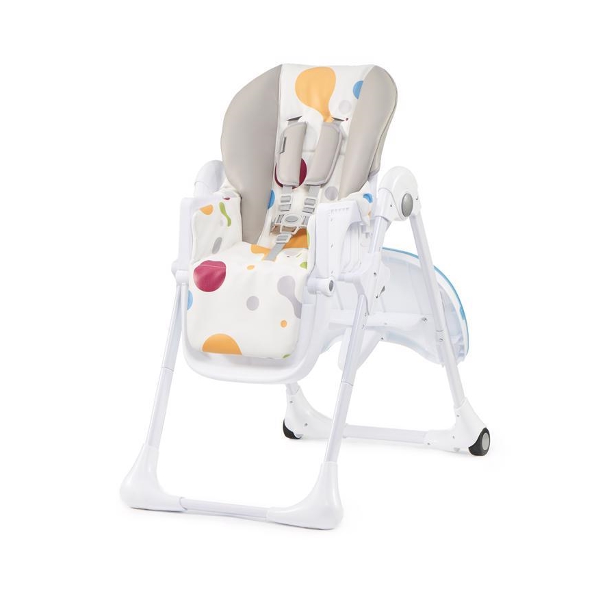 KINDERKRAFT - Lasten ruokapöydän tuoli YUMMY beige/valkoinen