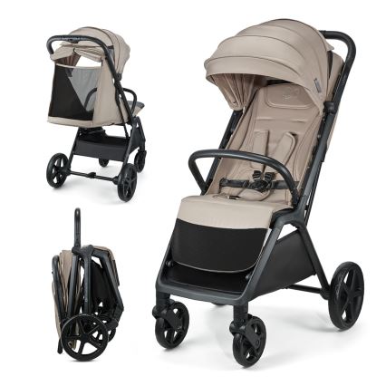 KINDERKRAFT - Lastenrattaat LOOM beige