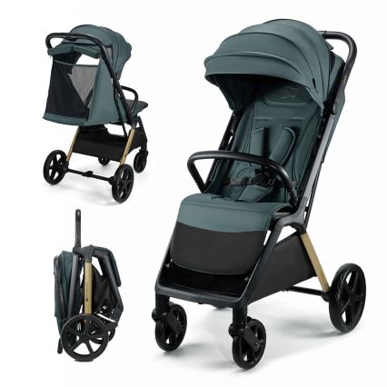 KINDERKRAFT - Lastenrattaat LOOM vihreä