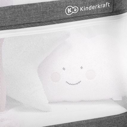 KINDERKRAFT - Matkasänky 4in1 SOFI harmaa