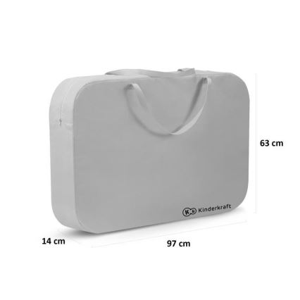 KINDERKRAFT - Matkasänky 4in1 SOFI harmaa