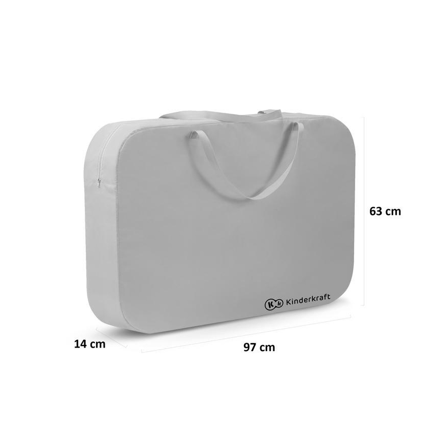 KINDERKRAFT - Matkasänky 4in1 SOFI harmaa