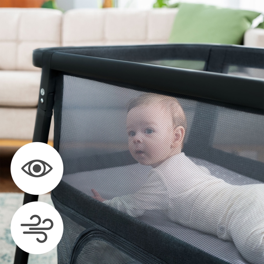KINDERKRAFT - Matkasänky 4in1 SOFI PLUS tumma