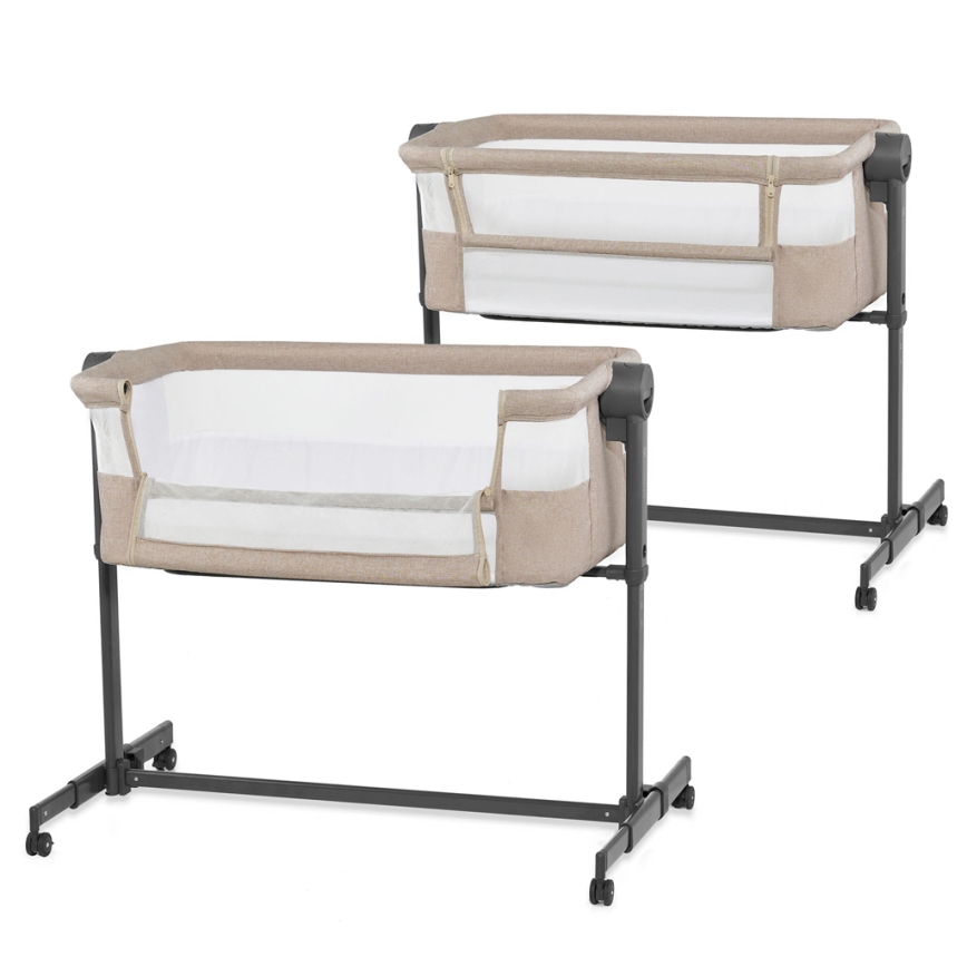 KINDERKRAFT - Pinnasänky NESTE UP 2 beige