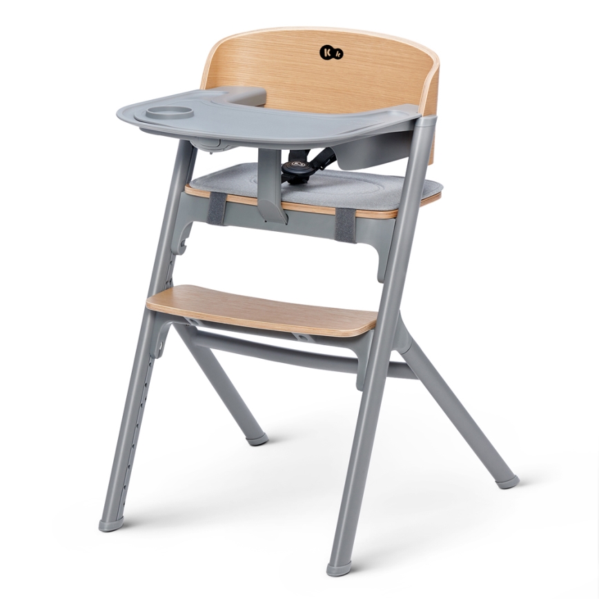 KINDERKRAFT SELECT - Lasten syöttötuoli 3-in-1 LIVY Premium tammi + lepotuoli CALMEE