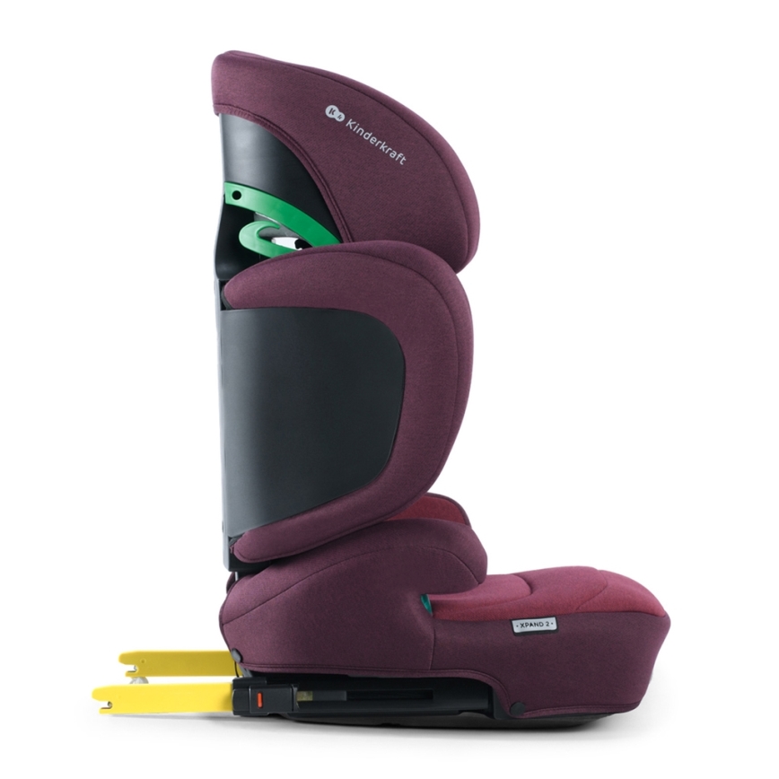 KINDERKRAFT SELECT - Autonistuin XPAND 2 i-Koko (100-150 cm) Premium Cherry pearl
