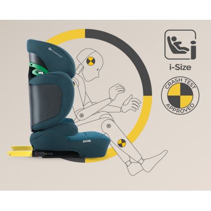 KINDERKRAFT SELECT - Autonistuin XPAND 2 i-Koko (100-150 cm) Premium Harbour sininen