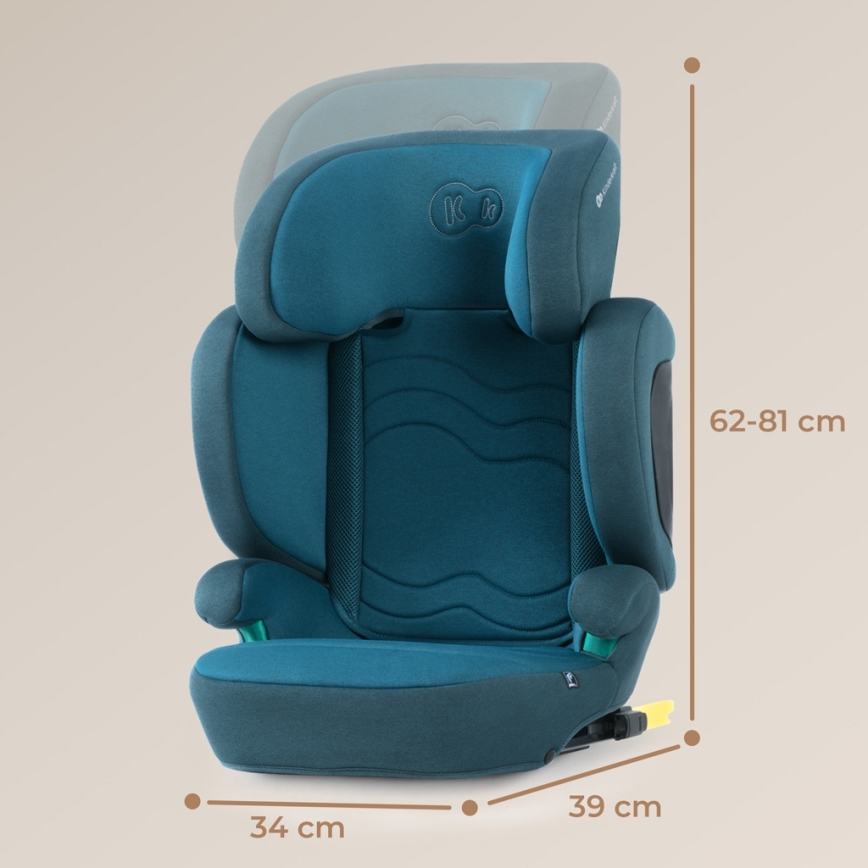 KINDERKRAFT SELECT - Autonistuin XPAND 2 i-Koko (100-150 cm) Premium Harbour sininen