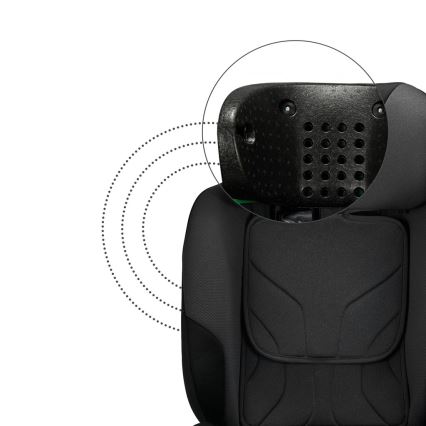 KINDERKRAFT SELECT - I-FIX-turvaistuin (40-150 cm) grafiitinmusta