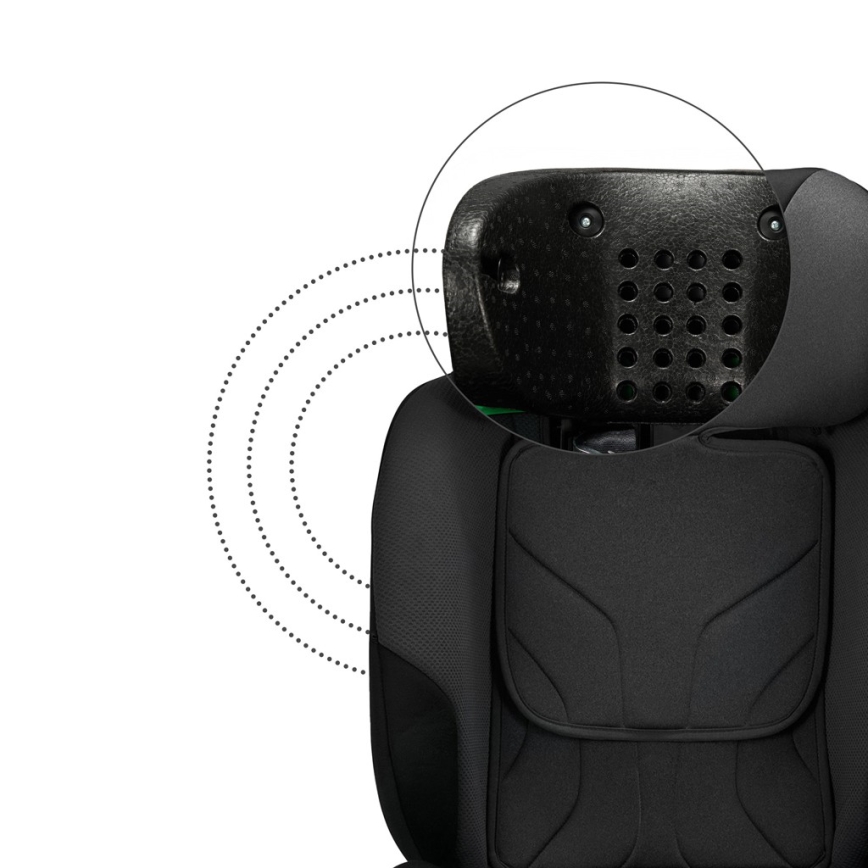 KINDERKRAFT SELECT - I-FIX-turvaistuin (40-150 cm) grafiitinmusta