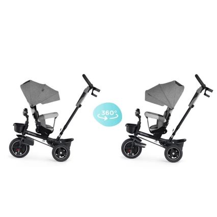 KINDERKRAFT - Lasten kolmipyörä 5in1 SPINSTEP harmaa