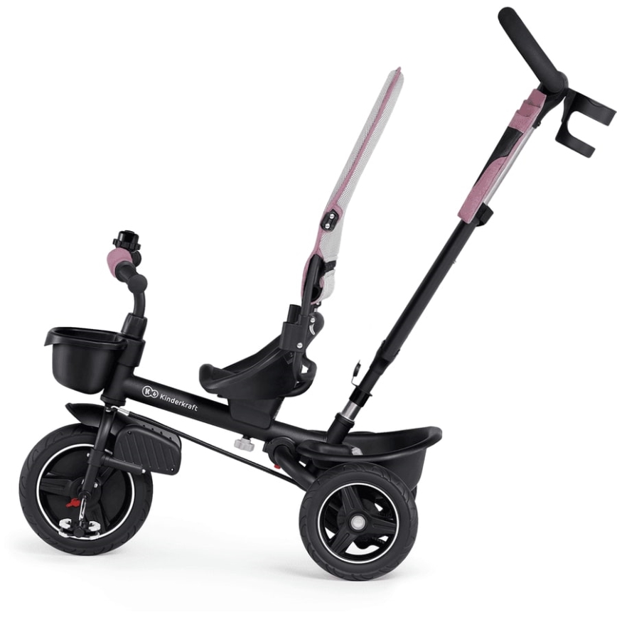 KINDERKRAFT - Lasten kolmipyörä 5in1 SPINSTEP pinkki